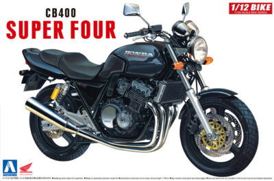 1:12 Scale Aoshima CB400 Super Four Bike Model Kit