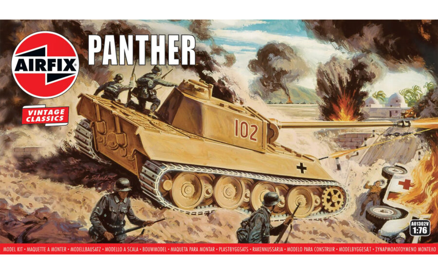 1:76 Scale Airfix Panther Model Kit