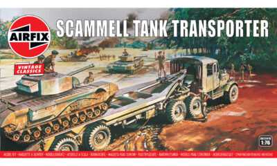 1:76 Scale Airfix Scammel Tank Transporter Model Kit