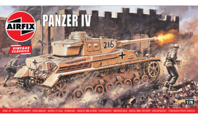 1:76 Scale Airfix Panzer IV Model Kit