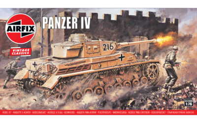 1:76 Scale Airfix Panzer IV Model Kit