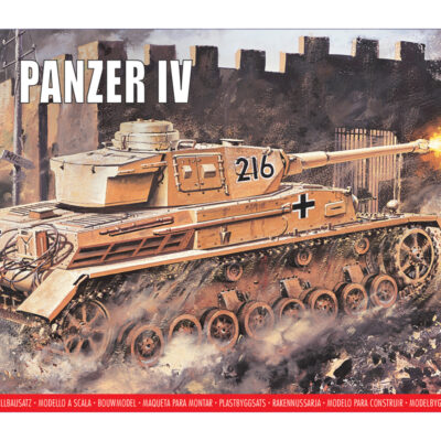 1:76 Scale Airfix Panzer IV Model Kit