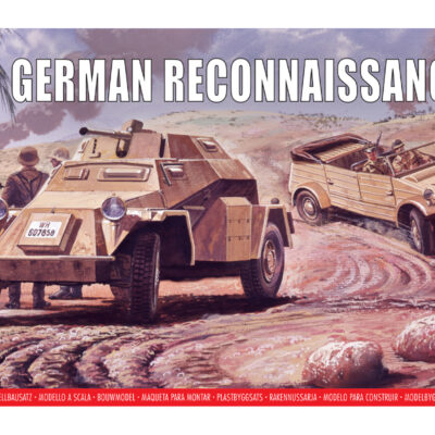 1:76 scale Airfix German Reconnaissance Set Model Kit