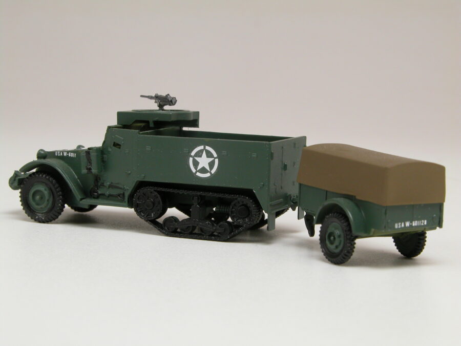 1:76 Scale Airfix M3 Half-Track Model Kit - Image 3