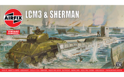 1:76 Scale Airfix LCM3 & Sherman Model Kit
