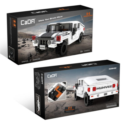 1:24 Scale CaDA Humvee Off-Road Truck Kit