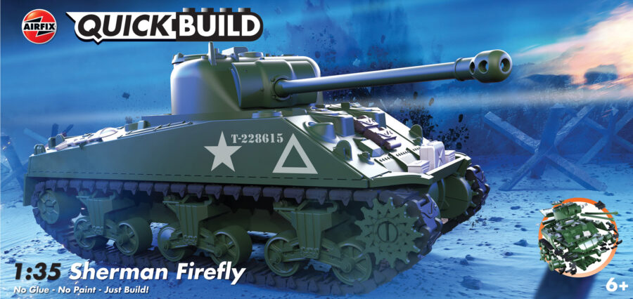 Airfix QUICKBUILD - Sherman Firefly