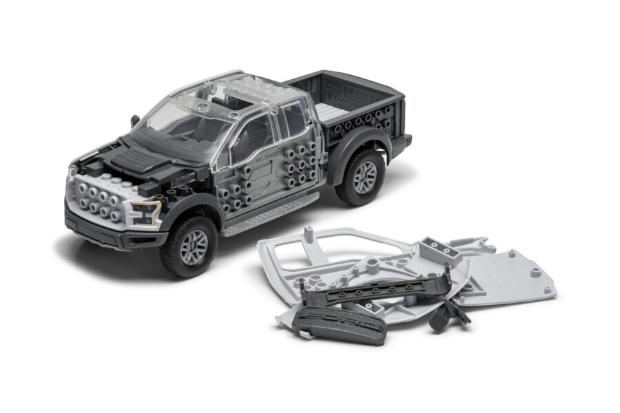 Airfix QUICKBUILD - Ford F-150 Raptor - Grey - Image 8