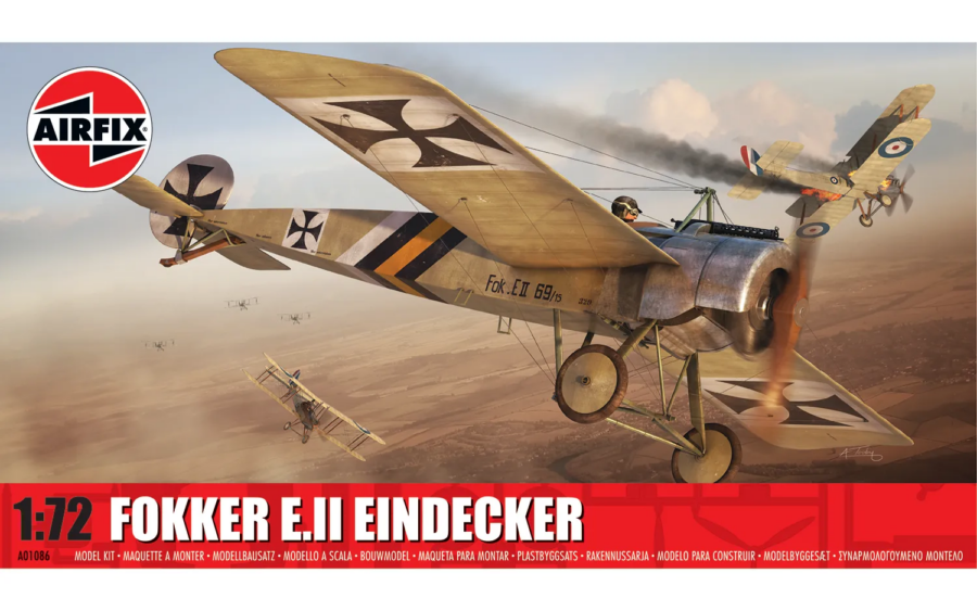 1:72 Scale Airfix Fokker E.II Eindecker Model Kit