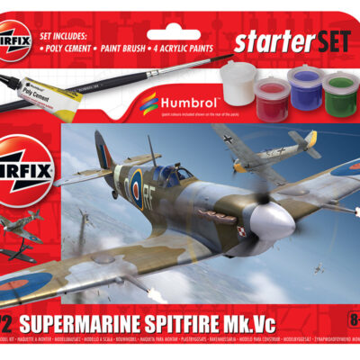 1:72 Scale Airfix Starter Set - Supermarine Spitfire MkVc