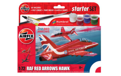 1:72 Scale Airfix Starter Set - Red Arrows Hawk