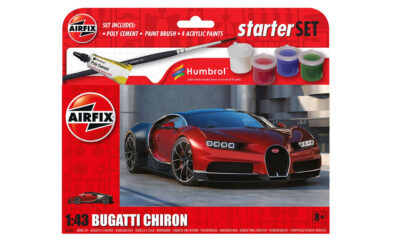 1:43 Scale Airfix Starter Set - Bugatti Chiron