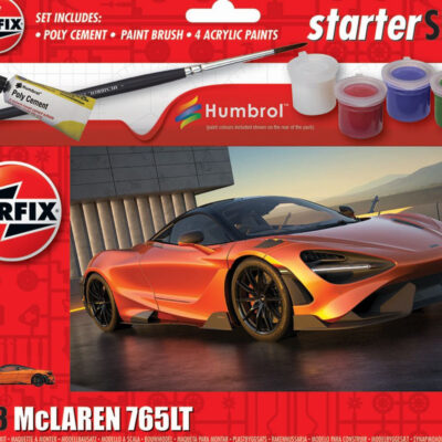 1:43 Scale Airfix Starter Set - McLaren 765LT