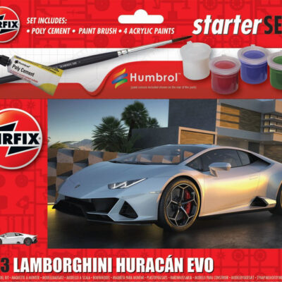 1:43 Scale Airfix Starter Set - Lamborghini Huracan EVO