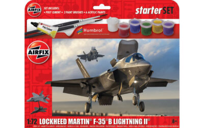 1:72 Scale Airfix Starter Set - Lockheed Martin F-35B Lightning II