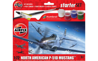 Airfix Starter Set - North American P-51D Mustang