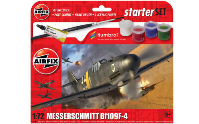 1:72 Scale Airfix Starter Set - Messerschmitt Bf109F-4