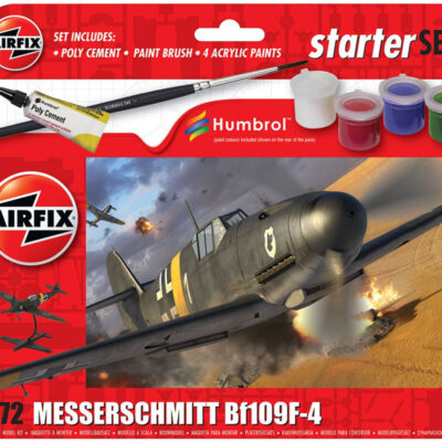 1:72 Scale Airfix Starter Set - Messerschmitt Bf109F-4