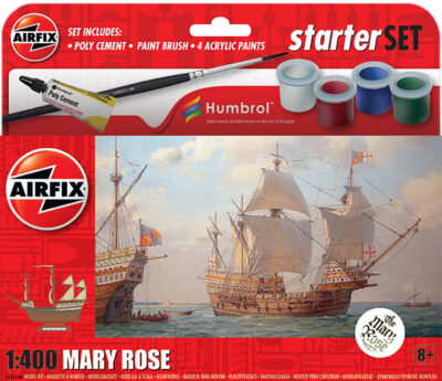1:400 Scale Airfix Starter Set - Mary Rose