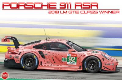 1:24 Scale NuNu Porsche 911 RS 992 LM 18 "Pink Pig" Model Kit