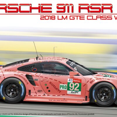 1:24 Scale NuNu Porsche 911 RS 992 LM 18 "Pink Pig" Model Kit