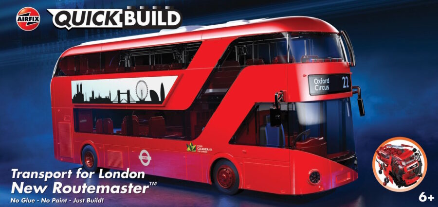 Airfix QUICKBUILD - New Routemaster Bus