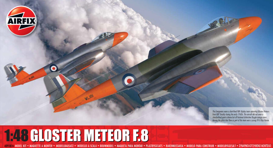1:48 Scale Airfix Gloster Meteor F.8 Model Kit