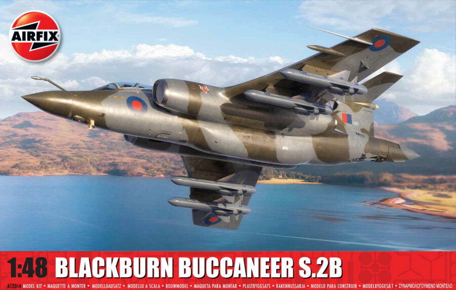 1:48 Scale Airfix Blackburn Buccaneer S.2B Model Kit