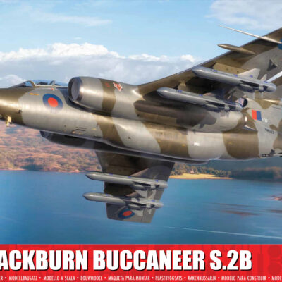 1:48 scale Airfix Blackburn Buccaneer S.2B Model Kit