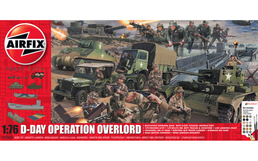 1:76 Scale Airfix D-Day Operation Overlord Model Kit