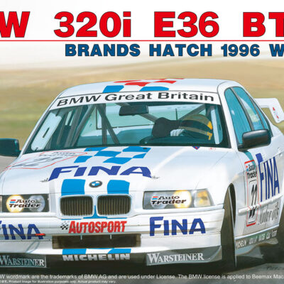 1:24 Scale Beemax BMW 320i E36 Fina BTCC 96 Winner Model Kit
