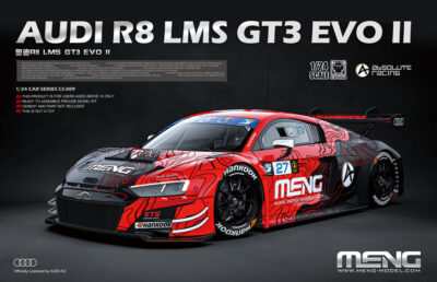 1:24 Scale Meng Audi R8 LMS GT3 EVO II Model Kit