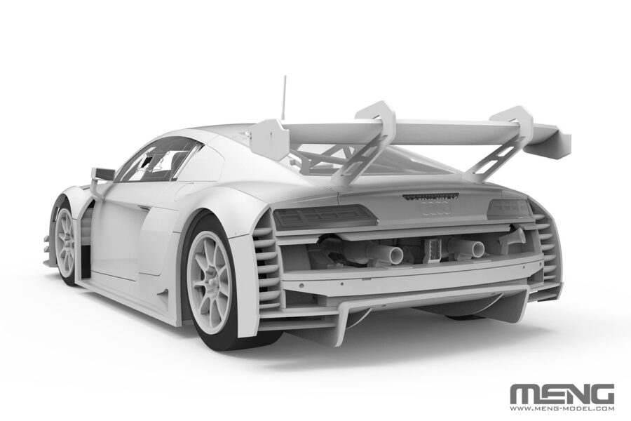 1:24 Scale Meng Audi R8 LMS GT3 EVO II  Model Kit - Image 10