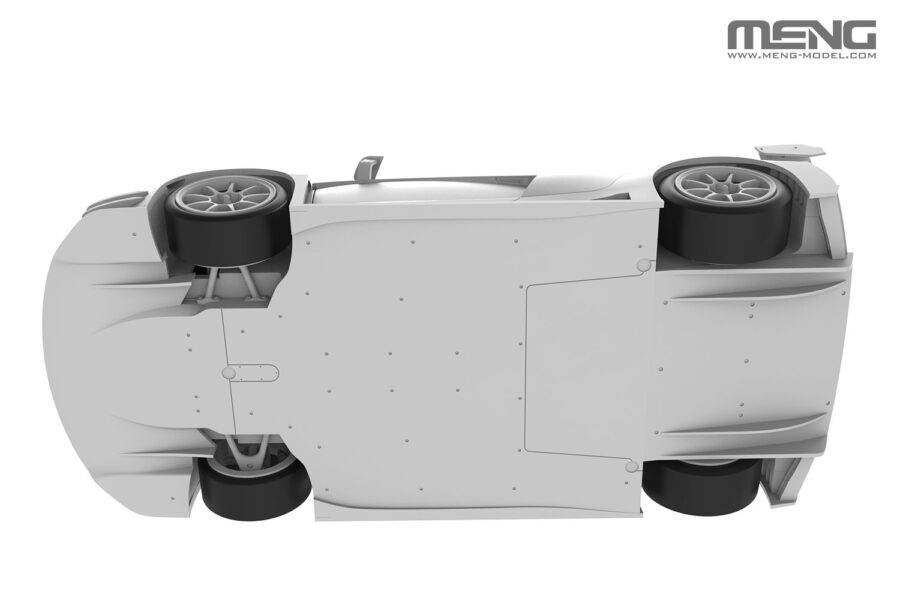 1:24 Scale Meng Audi R8 LMS GT3 EVO II  Model Kit - Image 2