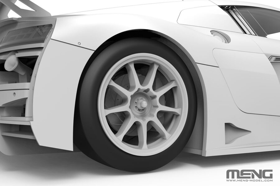 1:24 Scale Meng Audi R8 LMS GT3 EVO II  Model Kit - Image 7