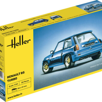 1:43 Scale Heller Renault R5 Turbo Model Kit