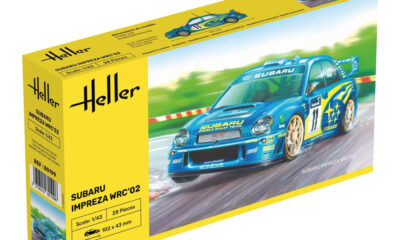 1:43 Scale Heller Impreza WRC'02 Model Kit