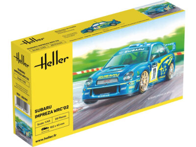1:43 Scale Heller Impreza WRC'02 Model Kit