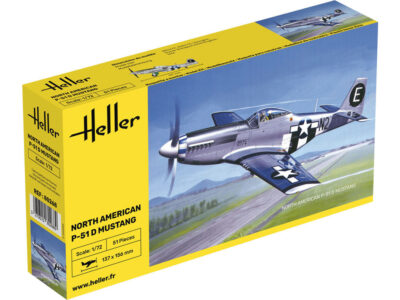 1:72 Scale Heller P-51 Mustang Model Kit