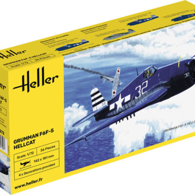 1:72 scale Heller F6F Hellcat Model Kit