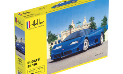 1:24 Scale Heller Bugatti EB 110 Model Kit