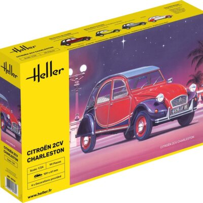 1:24 Scale Heller Citroen 2CV Charleston Model Kit