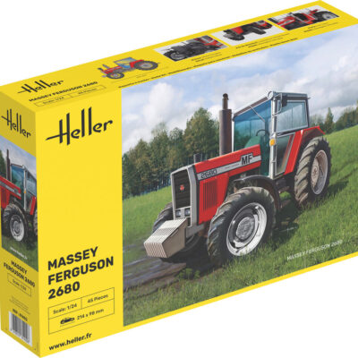 1:24 scale Heller Massey Ferguson 2680 Tractor Model Kit
