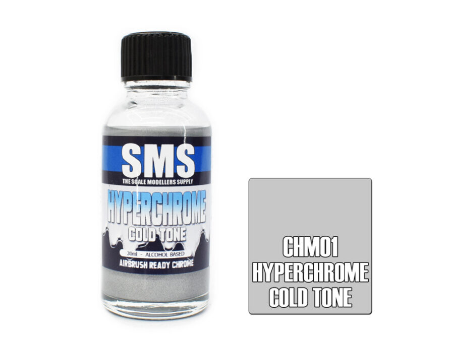 SMS Hyperchrome Alcohol Based Metallic Paint 30ml - Image 3