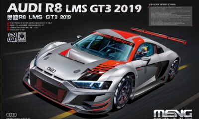 1:24 Scale Meng Audi R8 LMS GT3 2019 Model Kit