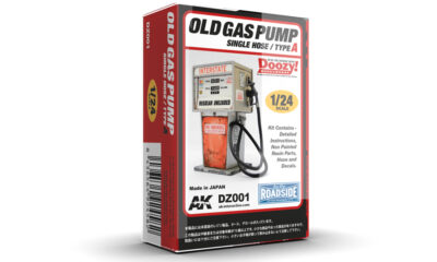 1:24 Scale AK Interactive: Old Gas Pump Single Nose Type A Model Kit