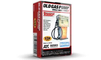 1:24 Scale AK Interactive: Old Gas Pump Single Nose Type C Model Kit