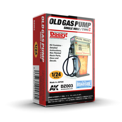 1:24 Scale AK Interactive: Old Gas Pump Single Nose Type C Model Kit