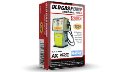 1:24 Scale AK Interactive: Old Gas Pump Single Nose Type B Model Kit
