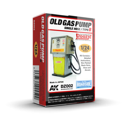 1:24 Scale AK Interactive: Old Gas Pump Single Nose Type B Model Kit